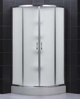 SPARKLE Shower Enclosure 1/4 tempered safety frosted glass Single 