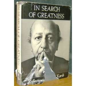  In Search of Greatness Yousuf Karsh Books