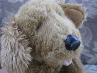 Build a Bear BABW Golden Retriever Plush Dog Puppy EXC  
