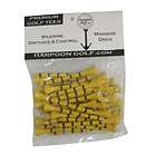 Harpoon Golf Tees 10 x Castle/Step Yellow 82mm   3¼  