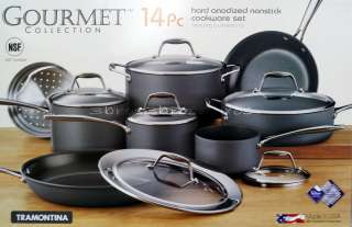 New Gourmet Collection Hard Anodized Cookware Set