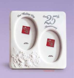 Happy 25th Wedding Anniversary Double Photo Frame/Gift  