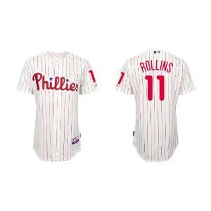  Philadelphia Phillies #11 Jimmy Rollins White 2011 MLB 