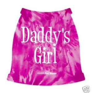 Dog Shirt Pet Clothes Daddys Girl XL 