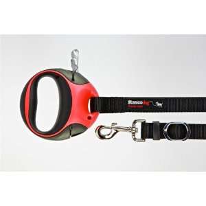   retractable Dog Leash with Integrated Bag Dispenser