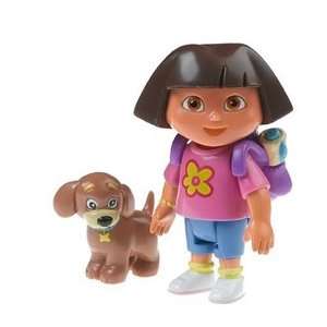   Talking Doll House Dora with Backpack and Perrito Toys & Games