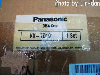 Panasonic KX TD191 DISA Card for KX TD1232 Systems  