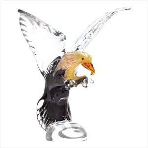  Art Glass Eagle Statue [Kitchen]