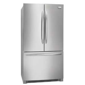   25.8 Cubic Ft French Door Refrigerator, Stainless Steel Appliances