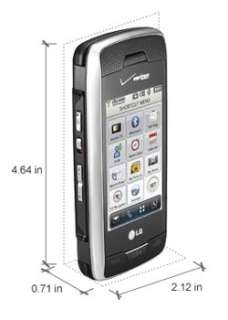 LG Voyager VX10000 Phone, Titanium (Verizon Wireless)