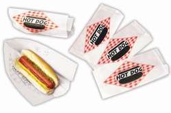 5000 Commercial HOT DOG DOUBLE OPEN PAPER BAGs 8050  