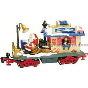   Holiday Railway Post Office Car (w/2 pieces of track) Toys & Games