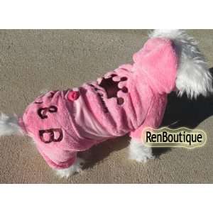 JUICY DOG COUTURE SWEATER SMALL SIZE PINK FOR SMALL BREED please read 