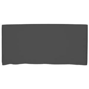  Full Twill Headboard Slip Cover (Black) (52H x 55W x 4D 