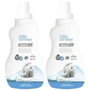 ATTITUDE Fabric Softener, Lavender & Grapefruit, 35.2 oz, 52 loads 2 