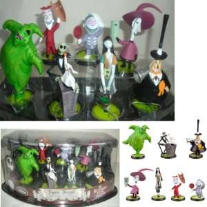  DISNEY NIGHTMARE BEFORE CHRISTMAS CAKE TOPPERS 7 Piece 