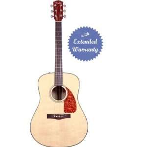  Fender CD 140S Dreadnought Acoustic Guitar with Gear 
