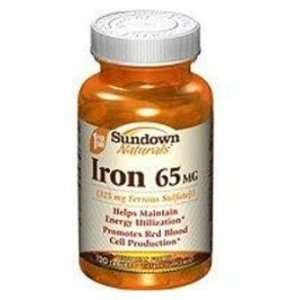  Iron Tabs 65 Mg Sdwn , Ferrous Sulfate 325mg Health 