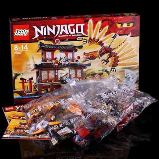 New LEGO 2507 Ninjago NINJA Fire Temple Set 1174pcs  