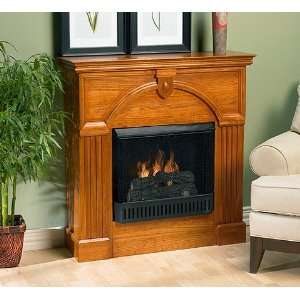  Paula Fireplace, Golden Oak