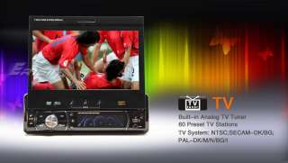 Erisin ES810 7 1 Din In Dash Digital Touch Screen Car DVD Player TV 