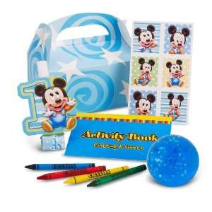  Lets Party By Disney Mickeys 1st Birthday Party Favor Kit 