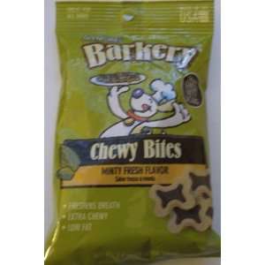  Barkery Chewy Bites   Mint Flavor 3.5 Oz Bag