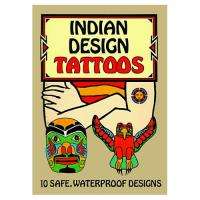 10 INDIAN DESIGNS TATTOOS TEMPORARY SAFE WATERPROOF FUN  