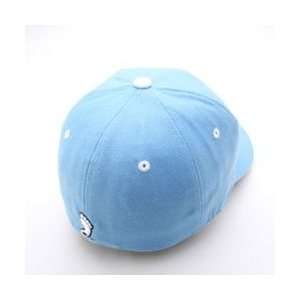  North Carolina Tar Heels Logo Fitted Hat (Light Blue 