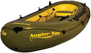 AIRHEAD ANGLER BAY 11.6ft Inflatable Boat Raft 6 Person Recreational 