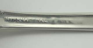 International Silver Sterling Pierced Tablespoon 3 Tine Prelude 