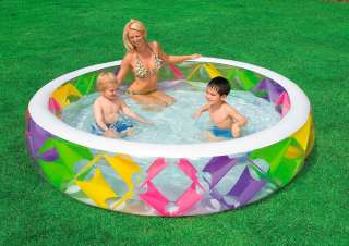 Intex 56494E Swim Center 90x22 Pinwheel Inflatable Pool  