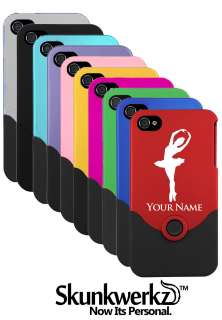 Personalized Engraved iPhone 4 4S Case/Cover   BALLET DANCING 