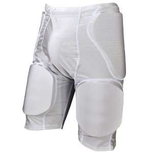   Youth All In One Football Girdles WHITE YOUTH   XXL