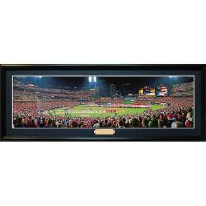   2011 World Series Panoramic in Deluxe Frame