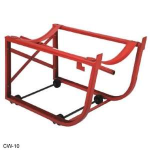  Drum Cradle 4 Wheel Outside Frame Tipping Lever