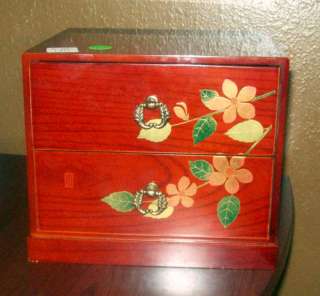 Wood Jewelry Boxes (Beautiful Hand Paint)  