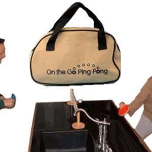    On the Go Portable Ping Pong Table Tennis Set Toys & Games