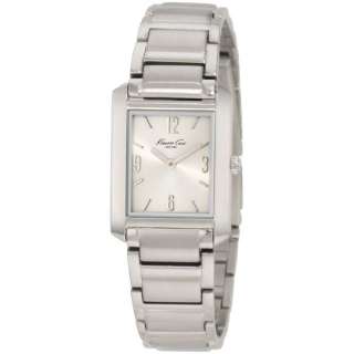 Kenneth Cole New York Womens Classic Slim Silver Bracelet Watch 