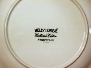Holly Hobbie Collector Plate Happiness is meant to be Shared 1972 