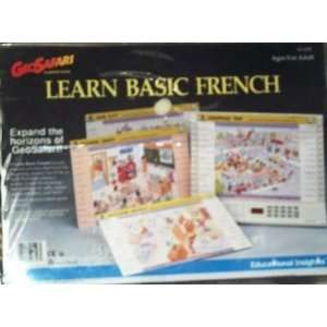  GeoSafari Learn Basic French Game Cards Toys & Games
