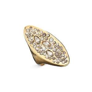 Alexis Bittar Miss Havisham Crystal Encrusted Marquise Ring