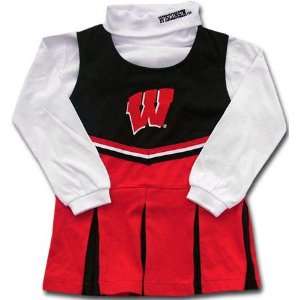   Wisconsin Badgers Girls 4 6X Cheerleader Uniform