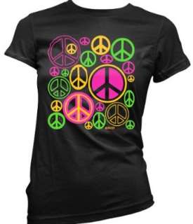   Signs Juniors Girls T shirt, Peace and Love Juniors Shirts Clothing