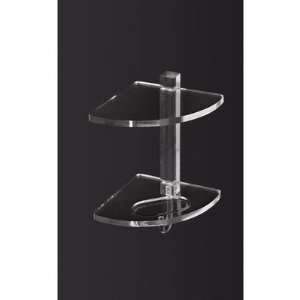  Tiered Shower Corner Tray Shelves Two