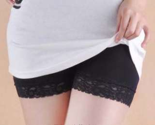 Women Lace Tiered Skirts Short Skirt Under Safety Pants WAF 001