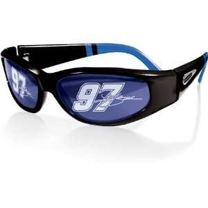    Kurt Busch Titan Black/Blue Tip Sunglasses