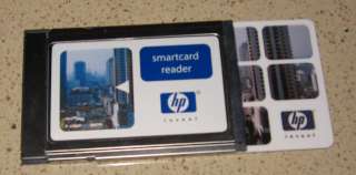 HP PCMIA Laptop SmartCard Reader PC Card SCR241  