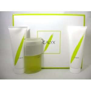 Calyx Perfume Gift Set for Women 3.4 oz. shower gel,1.7 oz Body Lotion 