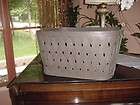 ANTIQUE Woven Reeds HAWKEYE Laundry hamper basket 1920s
